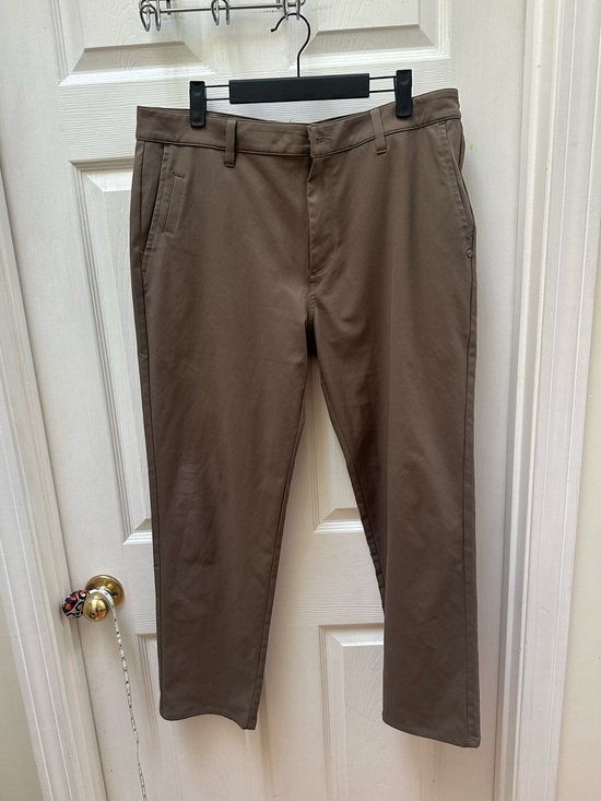 Vuori Other - Vuori Cascade Tech Chino Pant Athletic Slim Fit brown tan 34 pants